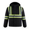 Freightliner Adult Hi-Vis Insulated Softshell Jacket w/Detachable Hood - Image 2