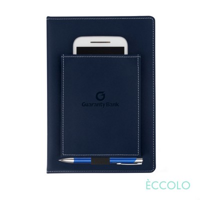 Eccolo® Austin Journal/Clicker Pen - (M) Navy Blue
