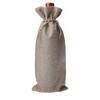Burlap Wine Bag - Image 2