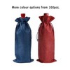 Burlap Wine Bag - Image 4