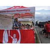 Pop up tent 10 ft half wall 2-sided printing (with pole) - Image 2