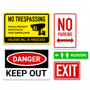3mm Aluminum Signs