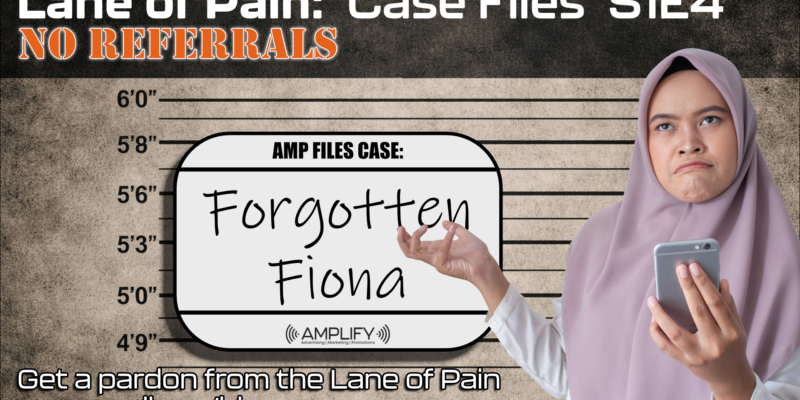Lane of Pain:  No Referrals