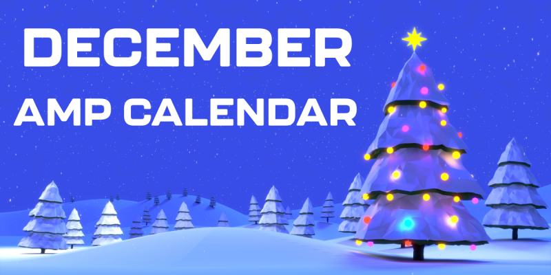 DECEMBER AMP CALENDAR
