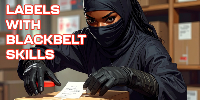 LABELS AREN’T STICKERS – USE THEM LIKE SALES NINJAS.